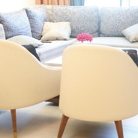Waterfront Hotel Apartment Lusail Exterior foto The interior of a suite at the hotel